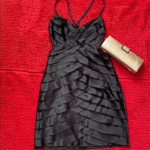 Forever 21 Silk Cocktail Black dress